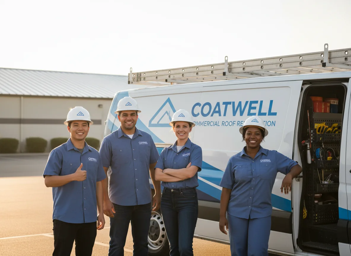 Commercial roof coating company in Weott, CA